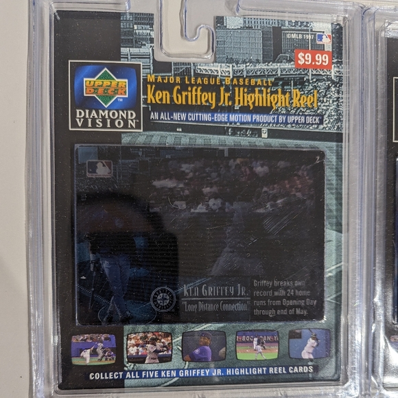 new in package - Ken Griffey Jr. highlight reel full set - 1997 - Picture 12 of 12